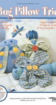 Leisure Arts - Bug Pillow Trio