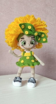 Ekaterina Egorova (Vlasova) - Dandelion Doll - Russian