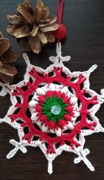 Vyugova Svetlana - Snowflake Vyuga - English and Russian - Free