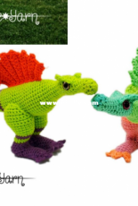 Manic Yarn - Aimee Borst - Waldo Striposaurus