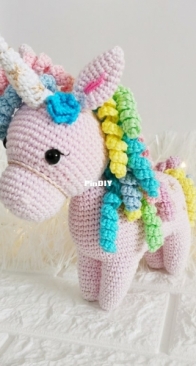 Emmas Dolls Handmade - Marina - Rainbow Unicorn