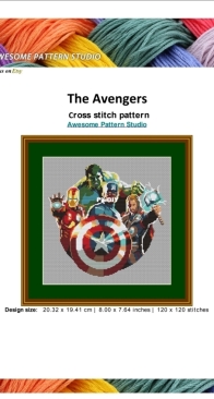 Awesome Pattern Studio - The Avengers