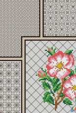 Orchidea Embroidery - Dog Rose with Blackwork
