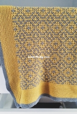 Solsken Baby Blanket by Frances Othen-Wales-Free