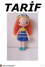 Gurumi dusleri  - Minion Doll - Turkish - Free