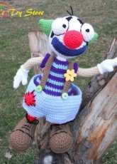 Erins Toy Store - Erin Scull - Bozzo the Clown