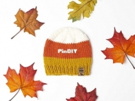 Candy Corn Halloween Hat by Tara Marie
