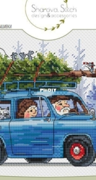 Sharova Stitch - Old car by Tatiana Sharova SAGA