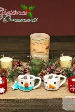 Heather Boyer - Christmas Mug Ornaments - Free