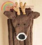 Faux Deer Scarf by Louise Walker