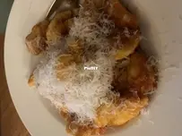 Homemade posto gnocchi