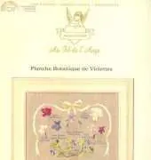 Au Fil de lAnges - planche botanique de violette