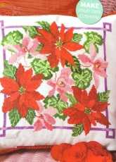Winter Flowers Cushion by Lesley Teare from The World of Cross Stitching TWOCS 117 XSD