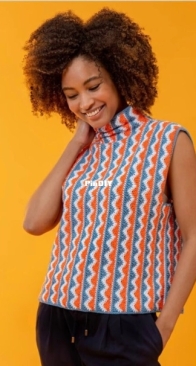 Paintbox Yarns - Wavy Slipover - Free