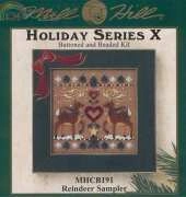 Mill Hill - Holiday Series X MHCB191 Reindeer Sampler