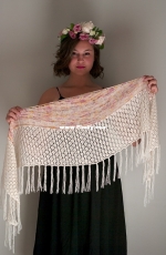 Rose valley shawl by Knox Mountain Knit Co