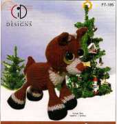 CID Hanscom Designs-FT185- HoliAmi Reindeer