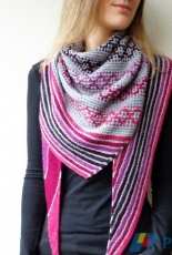 Malini Shawl by Lisa Hannes - English