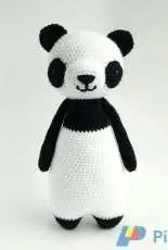 Little Bear Crochets - J. A. Poolvos- Panda Bear