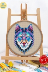 Awesome Pattern Studio 209 - Mandala Wolf
