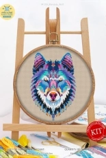 Awesome Pattern Studio 209 - Mandala Wolf