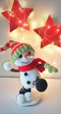 Kawaii Designs - Angela Tunstall - Cheeky Little Snowboy