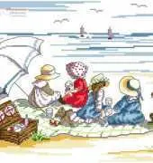 DMC All Our Yesterdays K3205 Beach Party PCS