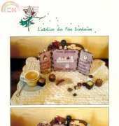 Atelier des Fées Brodeuses - Pinkeep Triptyque Pauses Gourmandes