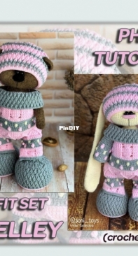 Crochet Bunny Art - Irina Tarasova - Outfit Set Shelley