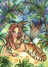 HAED - HAENTQS 5404 Tiger Mermaid Chart Chart by Nadia Tate