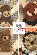 Nella s Cottage - Jen Mitchell -  Woodland Animals Collection - English
