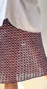 Iris Skirt by Alice Hoyle - Rows Knitwear