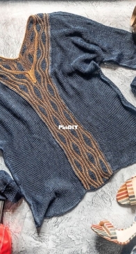 Gulfstream Tunic by Lyudmila Aksenik