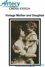 Artecy Cross Stitch - Vintage Mother and Daughter