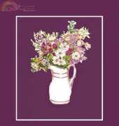 DMC BK237 Deco - Country Floral Bouquet