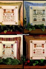 Little House Needleworks-Season of Hope, of Growth, of Plenty, of Rest