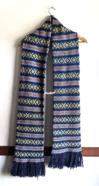 Seaforth Scarf by Espace Tricot - English, French - Free
