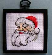 Santa ornament