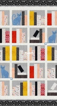 Windham Fabrics - Cat Tales Too - Quilt Pattern -  Free