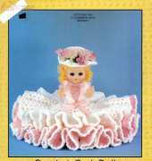 TD Creations BED-718 Collectable Doll Series - Crochet Bed Doll Mary Ann 1987