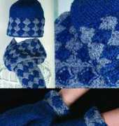 Misti Alpaca - Bernadette St. Amant- Double color Hat Set- Free