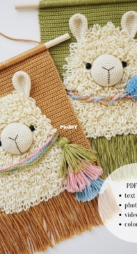 samiSnosami - Sasha Koffer - Llama wall hanging