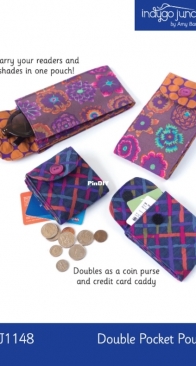 Indygo Junction - IJ1148 - Amy Barickman - Double Pocket Pouch - Free