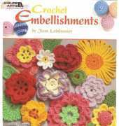 Leisure Arts 4419 Crochet Embellishments by Jean Leinhauser
