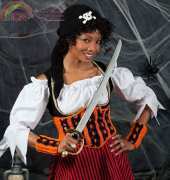 Kim Guzman - Halloween Wench Costume
