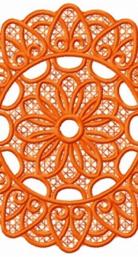 Bernina FSL - Rond Doily (Machine Embroidery)