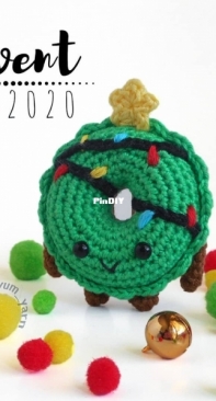 Yum Yarn - Maro Kakali - Christmas Donut Advent CAL 2020 - Free