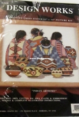 Design Works Crafts 9288 Indian Artistry by Joan Elliott XSD