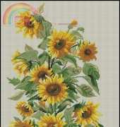 Gobelinek GC 7018 - Sunflowers Composition