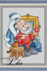 Lkacross - Workshop of Santa Claus by Natalia / Natalya Orekhova